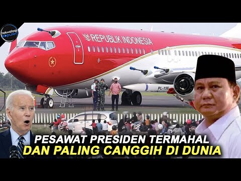 JOE BIDEN KAGET LIHAT PESAWAT PRESIDEN PRABOWO! Pesawat Keprsidenan Termahal DAN Termegah Di Dunia
