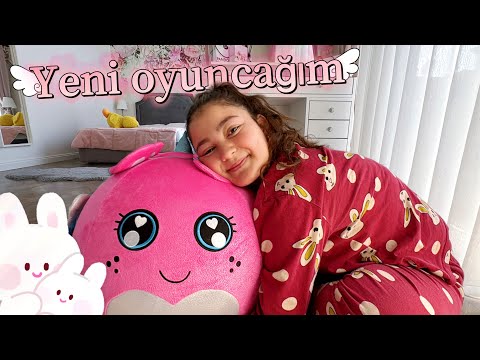 Öykü ve Yeni Dev Peluş Oyuncağıyla Tanışın!