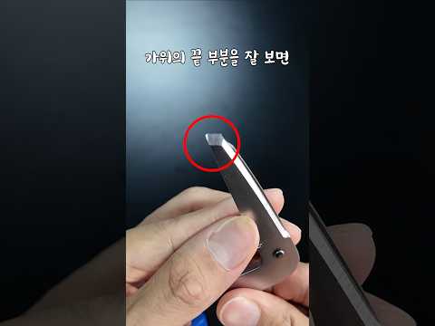 일본 천재가 가위를 만들면 생기는 일