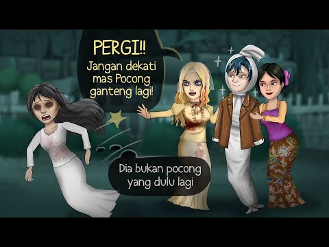 Pocong OPLAS 2 - Jadi rebutan cewek2 setan! #HORORKOMEDI | Animasi Hantu, Kartun Lucu