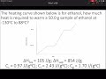 Heating Curve and Thermodynamics Concepts