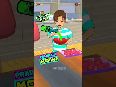 Kue Mochi dicampur Ramuan Bayi 😂 #sakuraschoolsimulator #duniaqueen