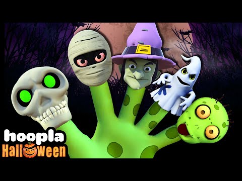 Spooky Finger Family | Rhymes And Songs For Kids | Hoopla Halloween