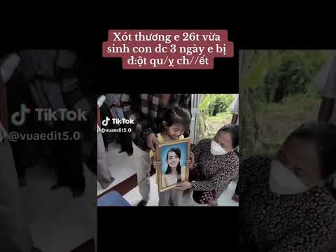 Thương con gái quá mẹ đi rồi để con khỏ dąi ở lại quy xuống trước mặt mọi người #mor508