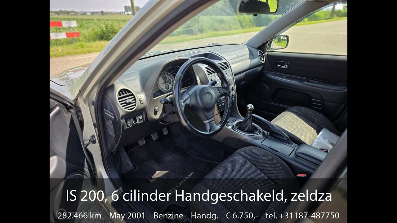 Video-voorbeeld van Lexus IS 200 (2001)