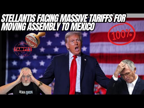 Stellantis Mad Over 100% Tariffs For Any Vehcles Moved To Mexico