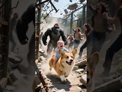Heroic Pup Rescued The Baby | AI Rescue Story | #Rescue #Story #AI