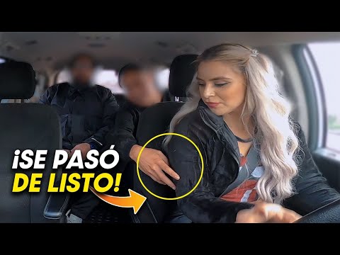 BUCHÓN ALUCIN QUIERE DARME EL CAMARÓN - ME HAGO PASAR POR UBER | Amy Diaz