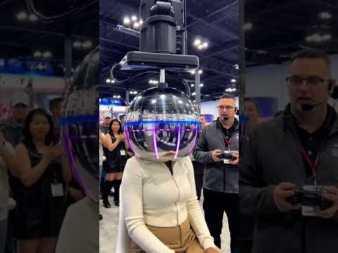 Dubai’s Newest AI Salon Robot Will Shock You AI Instant Curl Machine 4.0 💇♀️ Dubais Future Is Here