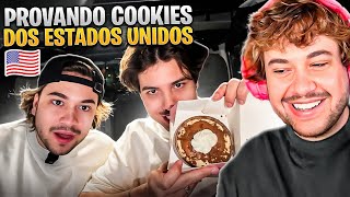 PROVANDO OS COOKIES MAIS FAMOSOS DOS EUA! - React T3ddy