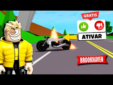 COMO FAZER A MOTO PEGAR FOGO NO BROOKHAVEN SEM TER PREMIUM TOTALMENTE GRÁTIS 🆓