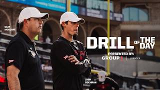 Texas Tech Football: Drill of the Day (OL & TE) | 3.30.26