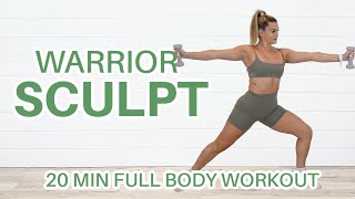 WARRIOR SCULPT FULL BODY WORKOUT TO BADASS MUSIC