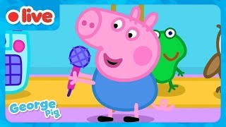 🔴 LIVE! The Very Best Of George Pig 🦖 George Pig's Adventures 🦕 Kids Cartoons