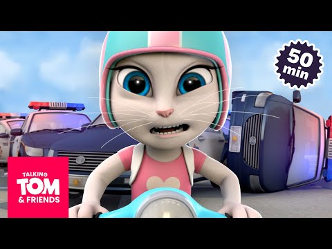 Angela’s Crazy Transformation 👩‍🎤🌟👀 Talking Tom & Friends Compilation