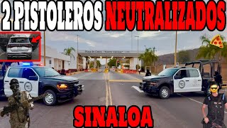 Se toparon con agentes federales Culiacán #Sinaloa