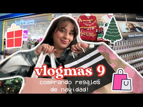 Vlogmas 9: Comprando regalos de Navidad! Vámonos de shopping!