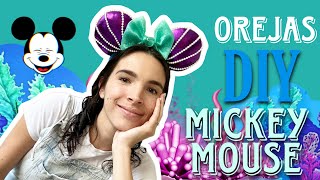 Mickey ears DIY / Orejas de Mickey Mouse caseras