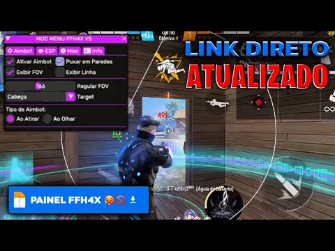 ATUALIZADO !😱FFH4X MOD MENU INJECTOR PARA A NOVA ATUALIZAÇÃO NO FREE FIRE ANTI BAN GRÁTIS 😱!!