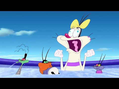Oggy and the Cockroaches - Roach Trouble (1H) BEST CARTOON COLLECTION | New Episodes in HD