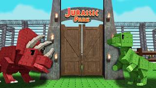i Built Jurassic Park in Grow a Garden