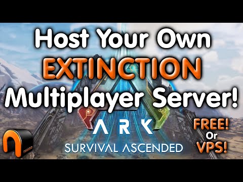 The EASY WAY To Host A Multiplayer EXTINCTION SERVER For Ark Survival Ascended!