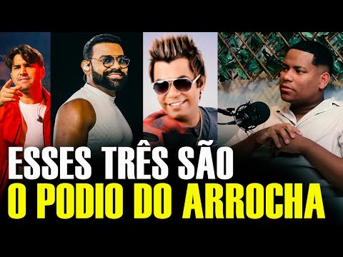 PABLO, TAYRONE E SILVANNO SALLES SÃO OS MAIORES DO ARROCHA