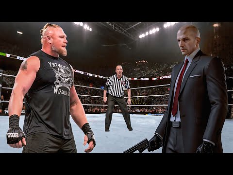 Full Match - Brock Lesnar vs Agent 47 - Iron Man Match 2024 | WWE2K Dec 9, 2024