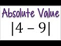 Understanding Absolute Value Concepts