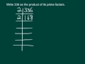 Dividing Numbers and Prime Factorization
