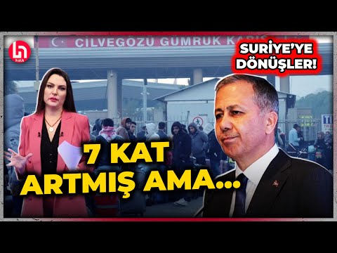 Türkiye'deki Suriyelilerin ne kadarı ülkesine döndü? Yerlikaya'nın açıklamasına Ece Üner'den tepki!