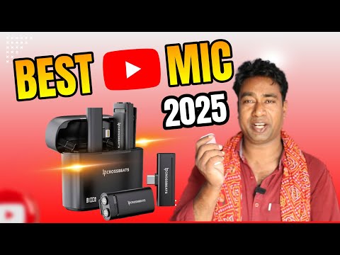 Cheap & Best Wireless Mic for YouTubers in 2025 || for Android & iPhone || Dual Channel Microphone