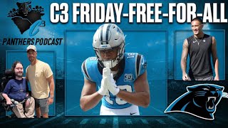 Jalen Coker got the BAG and TMAC hit the WEIGHTS! | C3 FRIDAY-FREE-FOR-ALL