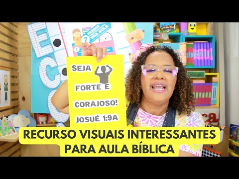 RECURSOS VISUAIS INTERESSANTES PARA AULA BÍBLICA