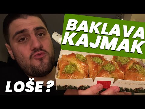 Probao sam BAKLAVE od Kajmaka...