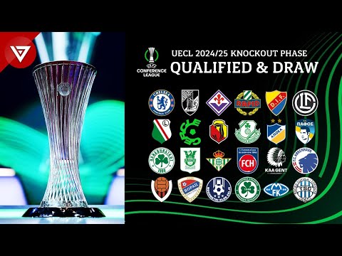 🟢 UEFA Europa Conference League 2024/25 Knockout Phase: Draw Results & Qualified Teams