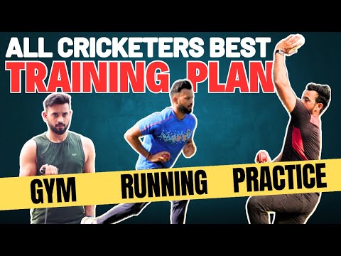 Best Ever Full Cricket Training Plan (Gym + Ground + Practice || Cricket Tips