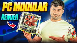 ¿Necesitas un PC MODULAR? Te traigo mi mini PC para Render con Ryzen 9950X y 128GB de RAM
