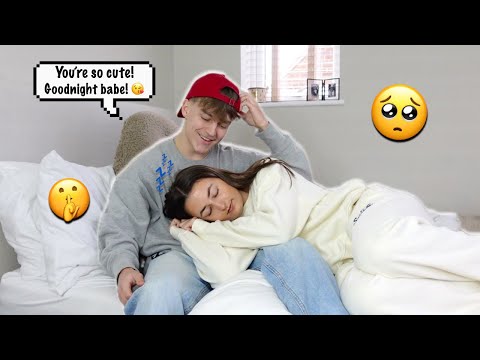 Falling Asleep ON MY BOYFRIEND To See His Reaction..*CUTEST REACTION* 🥺🥰❤️