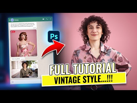 (Full Tutorial) How to Create a Pink Vintage Effect in Photoshop