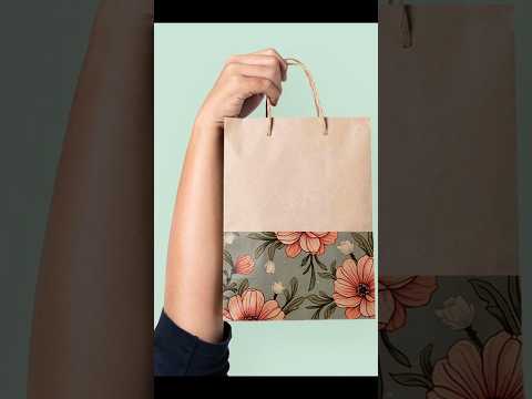 How to Create a Realistic Paper Bag Mockup in Photoshop | Easy & Professional Design Tutorial
