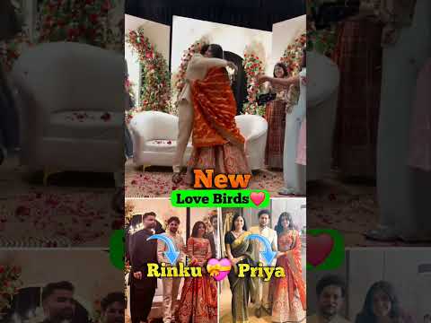 In Kuldeep Yadav Engagement New Love Birds Seen Priya Saroj and Rinku Singh#rinku#priyasaroj#kuldeep