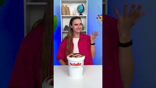 🤩 Nutella Experiment! 🍫🌟 #food #shorts
