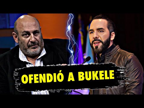 PERIODISTA Argentino ofendió e insultó a BUKELE😡