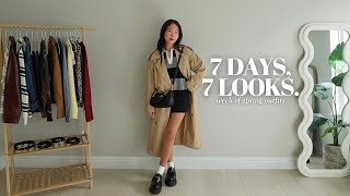 7 Days, 7 Looks | Spring Transitional Outfits