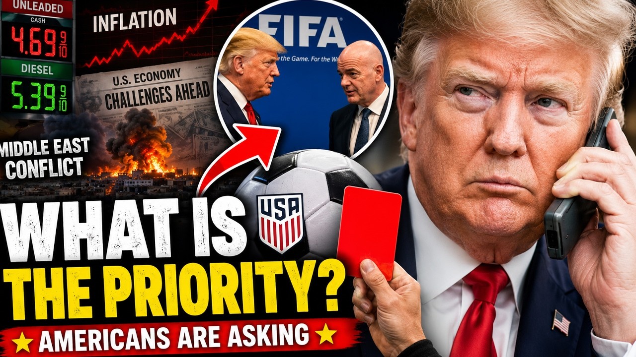 While America Faces Bigger Problems... Trump Calls FIFA President