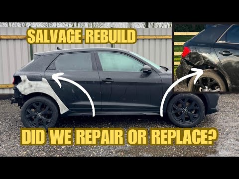 REBUILDING A CRASH DAMAGED AUDI A1 FROM NORTHERN IRELAND PT2