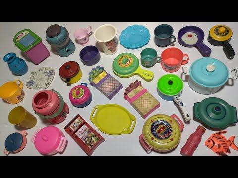 4:10 Minutes Satisfying with Unboxing Hello Kitty Tiny Kitchen Toys Collection ASMR