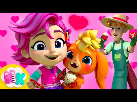 Dia dos Namorados 💝🧁 Música Infantil | HeyKids em Português