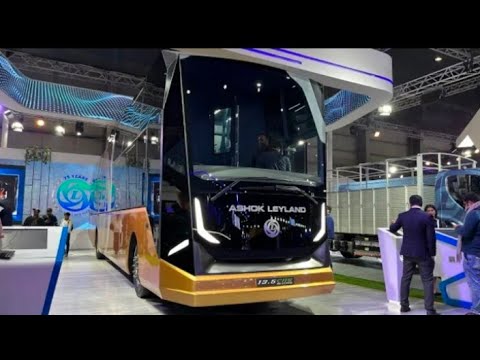 Volvo பஸ்சை மிஞ்சும் Ashok Leyland பஸ் ? அனைவரையும் திரும்பிப் பார்க்க வைத்த பஸ் AutoExpo 2023 Tamil